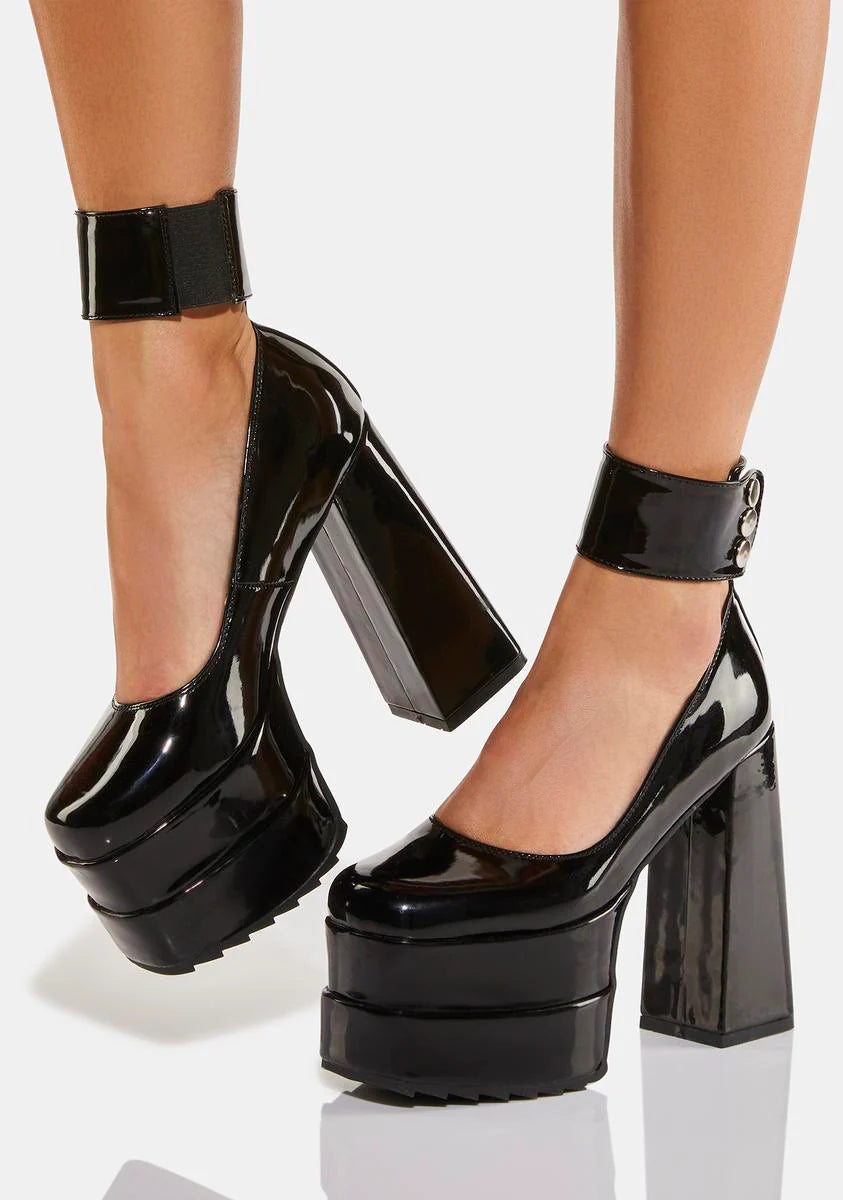 Shining Armor Platform Heels