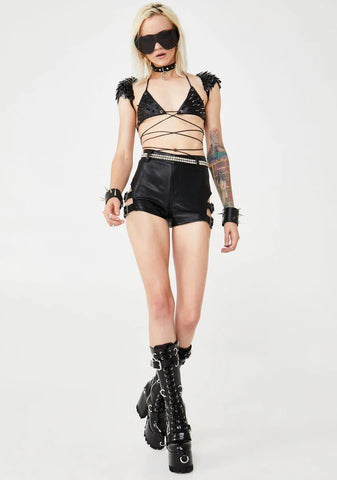 Astral Awakening Buckle Shorts