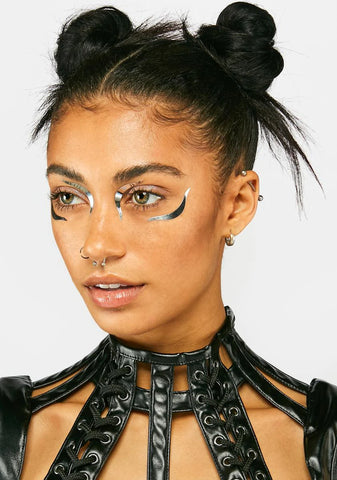 Reflectasy Chrome Eye Decor