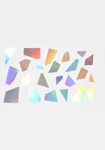 Cosmic Glow Holographic Body Stickers