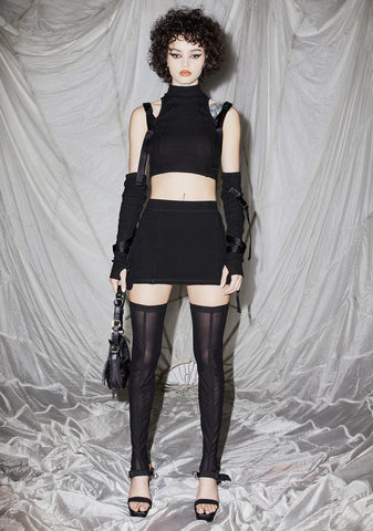 Reverb Mini Skirt With Cargo Pockets