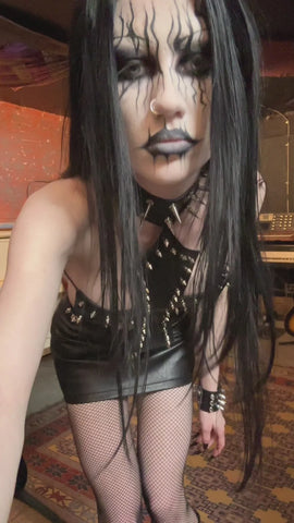 Purple Gin Platform Boots