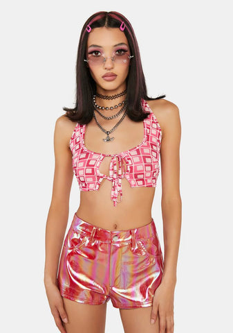 Candy Electric Feel Iridescent Shorts