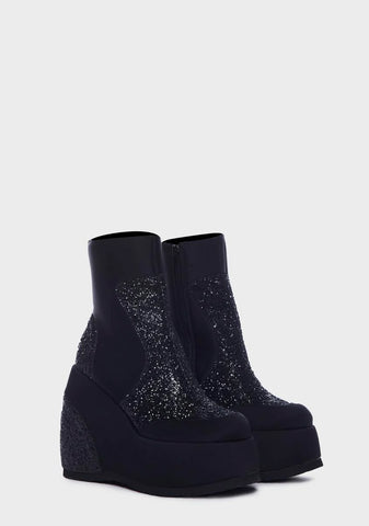 Solaris Wedge Ankle Boots
