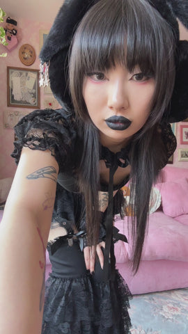 Sinister Sweetness Mini Skirt And Leg Warmers