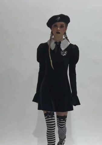 Ice Heart Mini Dress