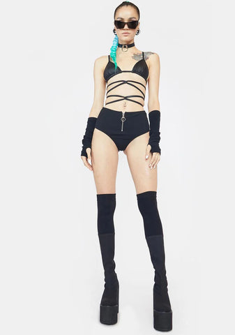 Lights Down Low Wrap Bra