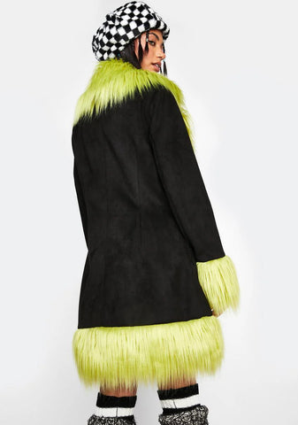 Shaggin' Ski Lodge Faux Fur Jacket