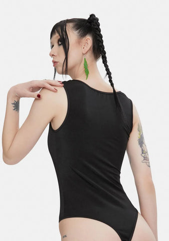 Hot Boxed Mesh Plunge Teddy