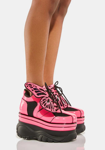 Transformed By The Beat Butterfly Sneakers