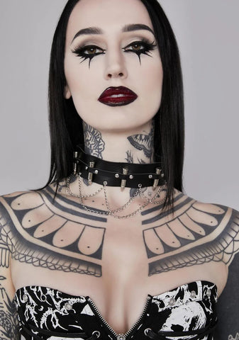 Shot Caller Choker Necklace