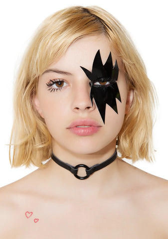 Patent Star Eye Decal