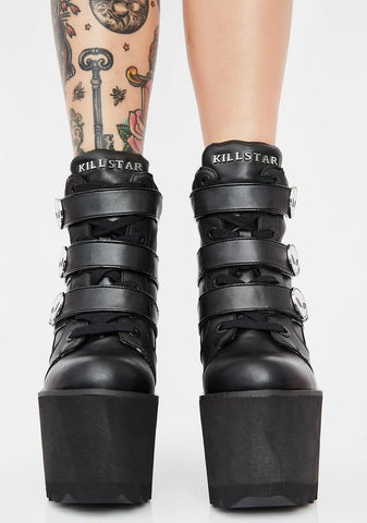 She's Out There Wedge Boots