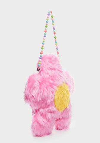 Big Furry Flower Bag