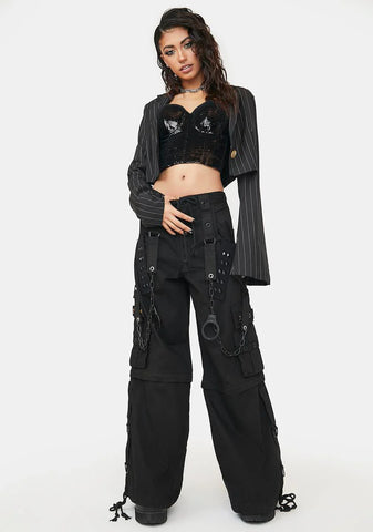 Over The Borderline Sequin Bustier Top