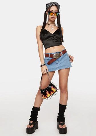 Noir So Delicate Cami Crop Top