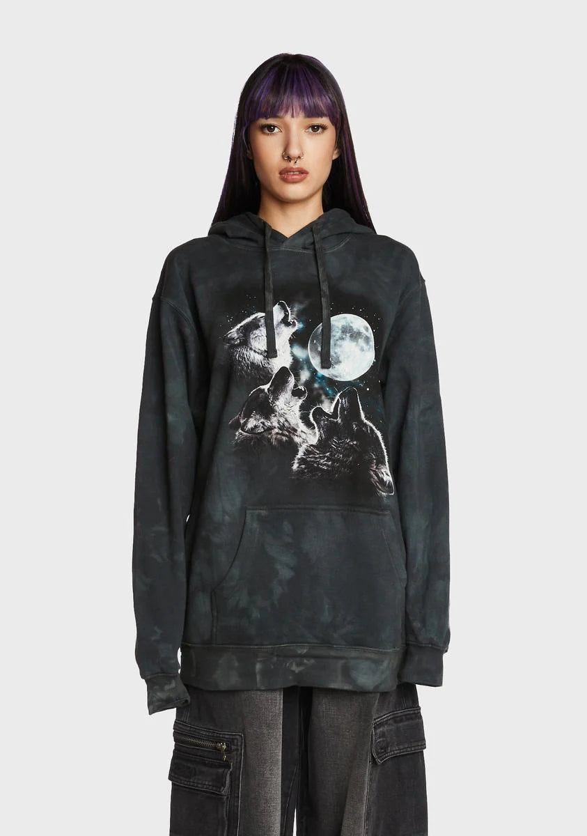 Three Wolf Moon Hoodie