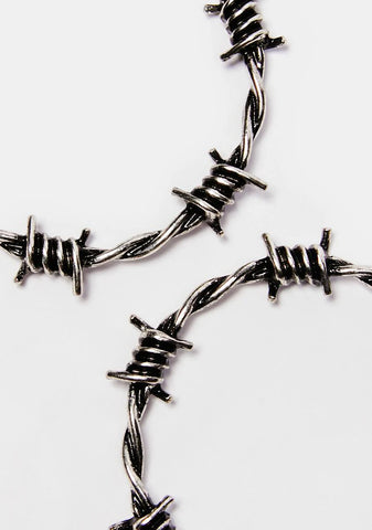 Stuck On You Hoop Earrings