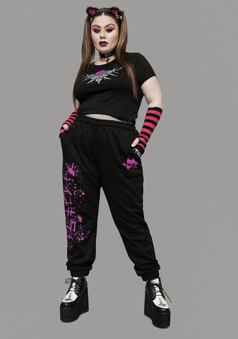 Total Psycho Kitty Graphic Sweatpants