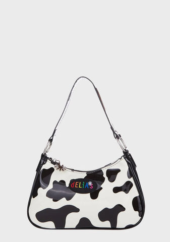 Ivory Animal Behavior Shoulder Bag