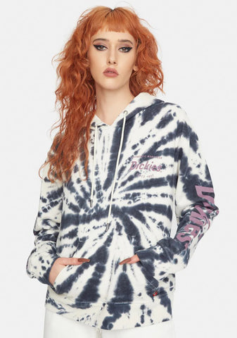 Relaxed Fit Tie Dye Hoodie