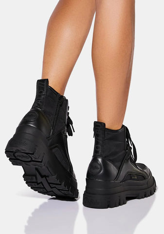 Aspha Com2 Lace Up Boots