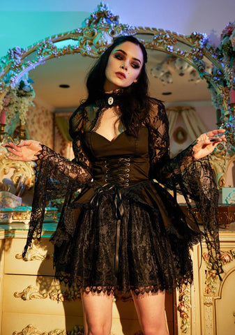 Wicked Killer In Me Velvet Bustier