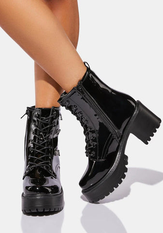 Tragus Rock Combat Boots