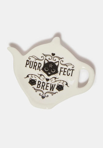Purrfect Brew T-Spoon Holder