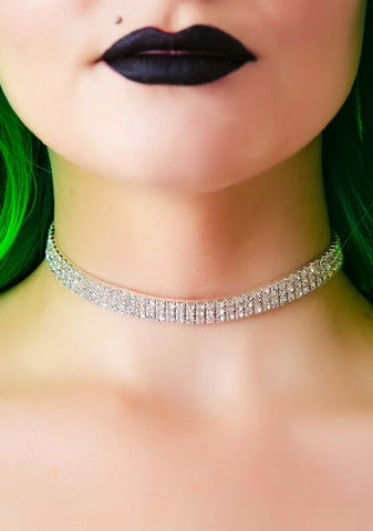 The Hilton Rhinestone Choker