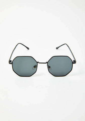 Bad Flashy Girl Octagon Sunglasses