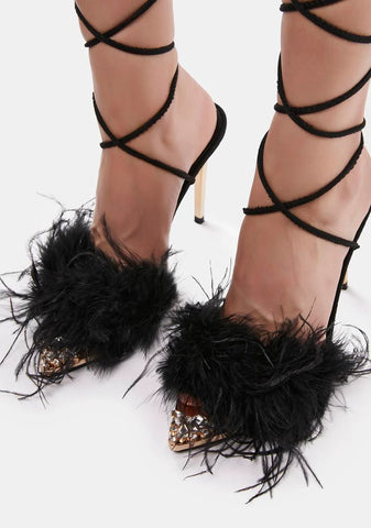 Muse For Life Fluffy Heels