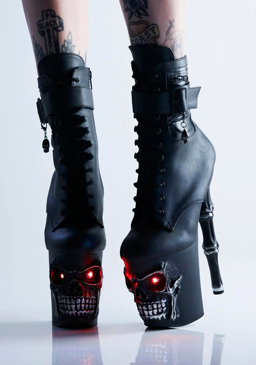 Rapture-1020 Light Up Stiletto Boots