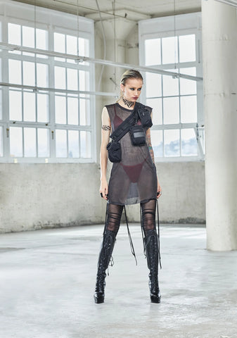 Bassline Sheer Tank Top