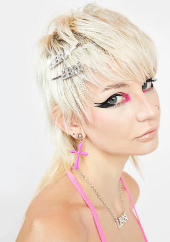 All About Libra Rhinestone Hair Pins