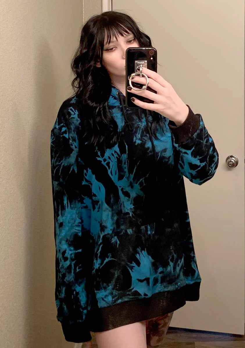 Lucid Dark Dreams Tie Dye Hoodie