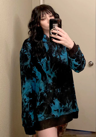 Lucid Dark Dreams Tie Dye Hoodie