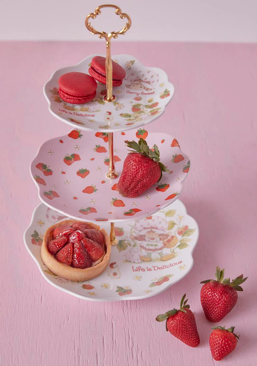 Berry Bliss Cake And Cookie Stand