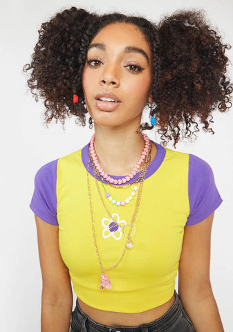 Chase The Craze Long Layered Necklace