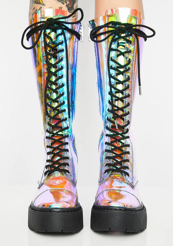 Cosmic Renegade Combat Boots
