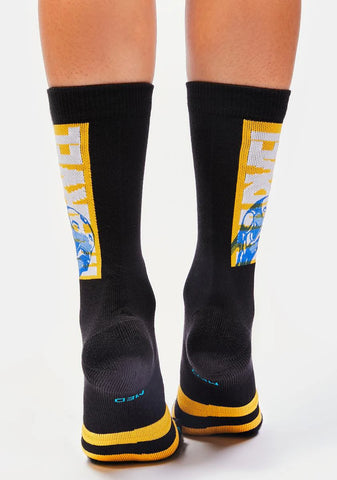 X Marvel Mark 3 Crew Socks