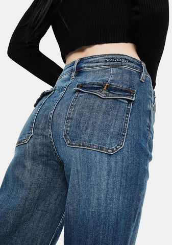 Dylan Wide Leg Jeans