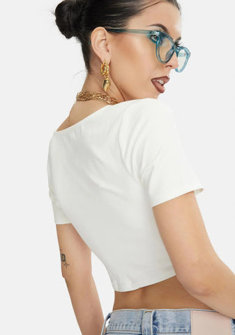 Turning Corset Crop Top