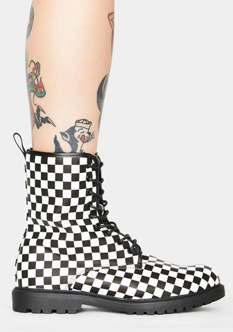 Abbey Road Combat Boots