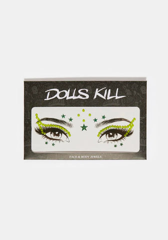Green Goddess Eye Decoration Set