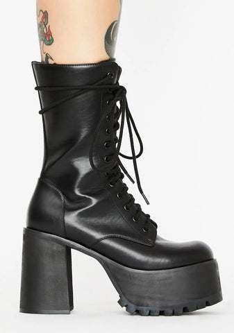 Step It Up Platform Boots