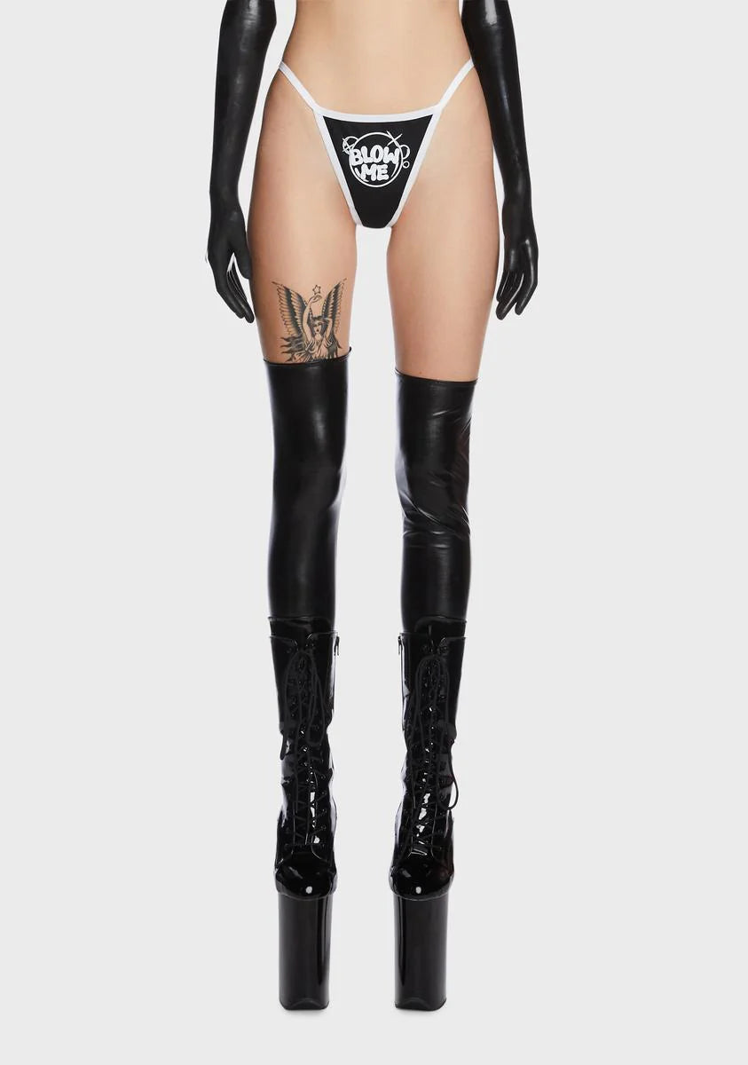 Blow Me Thong Panty