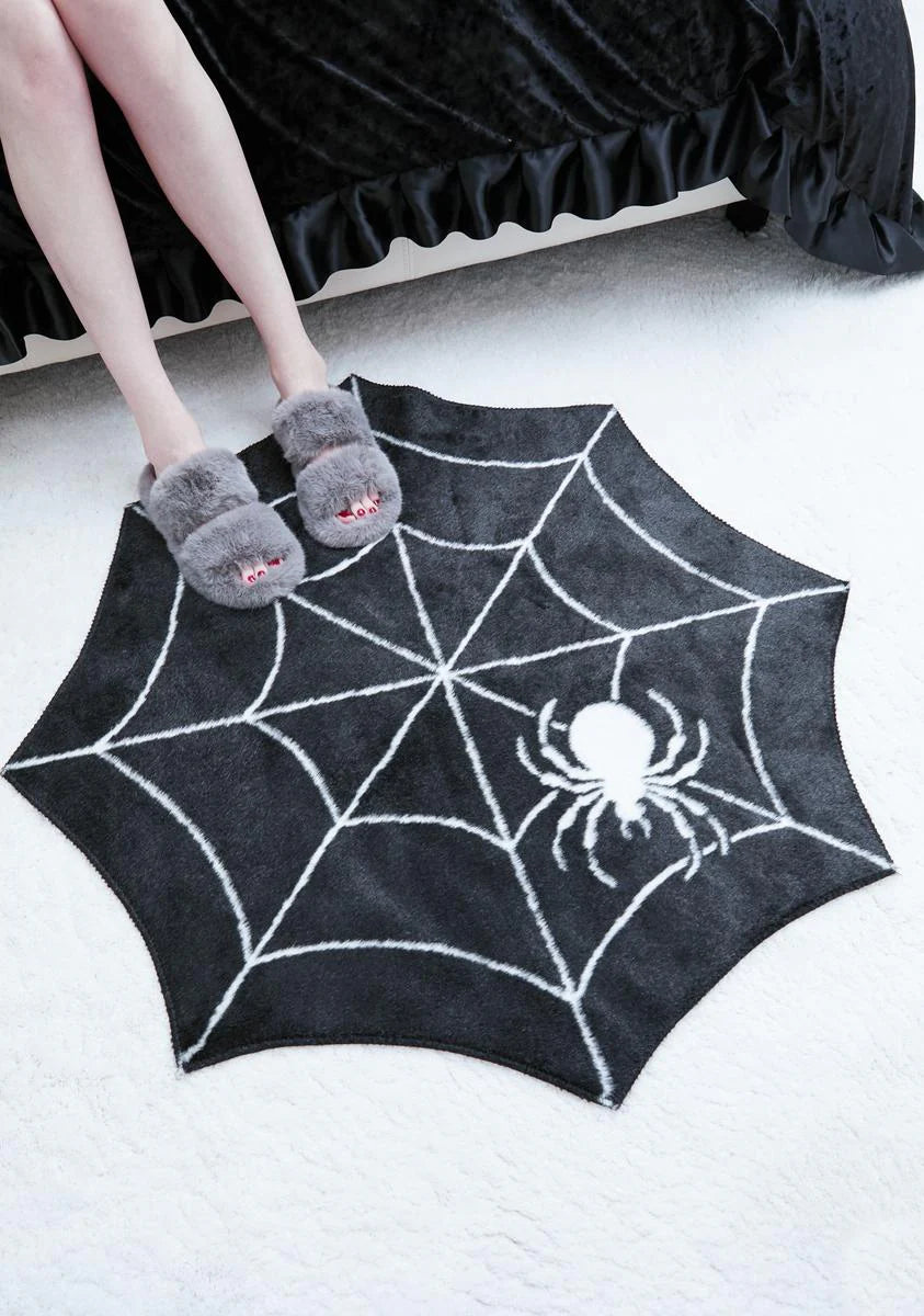 Spinning Out Spider Web Rug