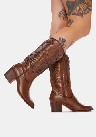 Whiskey Ride 'Til Dawn Cowboy Boots