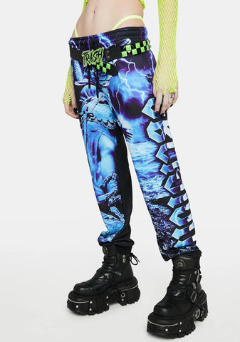 Cityscape Graphic Joggers